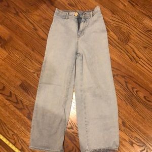 Urban outfitters wide leg jeans